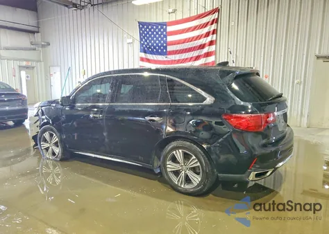 2019 Acura Mdx from USA, damaged, VIN 5J8YD4H34KL024821